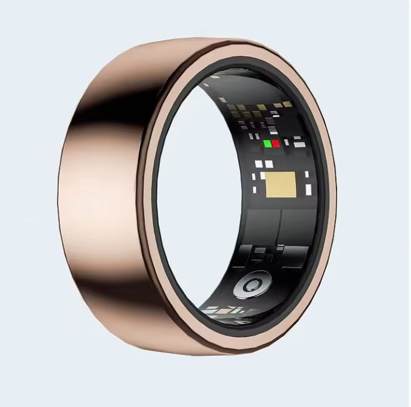 Heart Rate Tracking Sleep Pedometer Blood Oxygen Monitoring Waterproof Sports Smart Ring