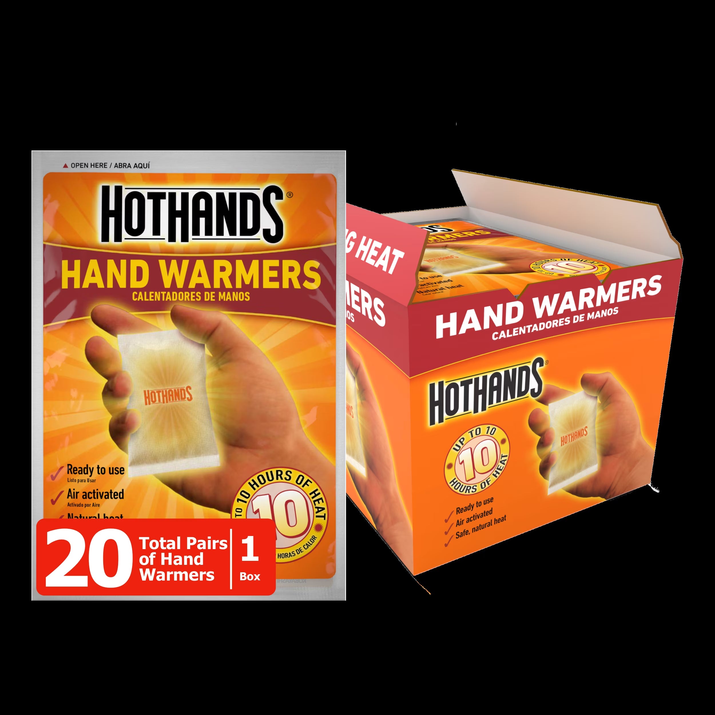Hand Warmer 20-Pair Value Pack