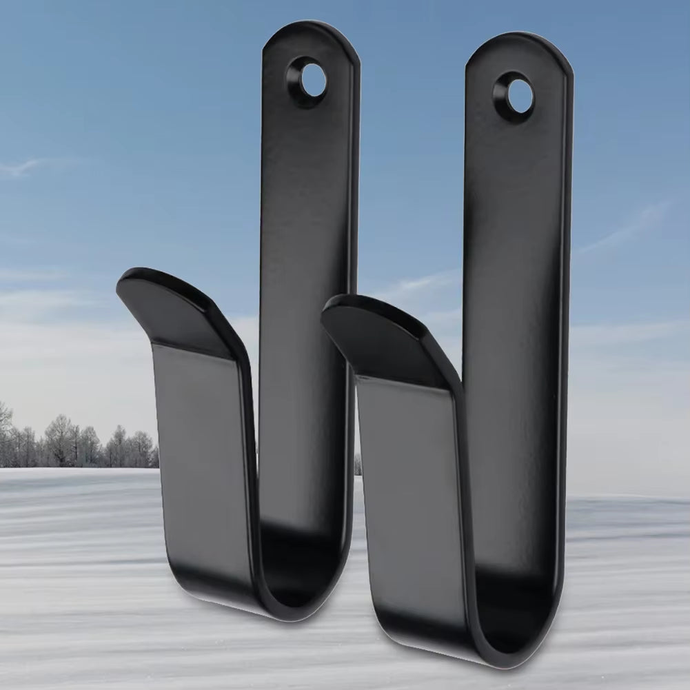 2Pcs Horizontal Snowboard Wall Mount Clips Snowboard Wall Mount Clips Snowboard Wall Hanger for Ski Board Longboard