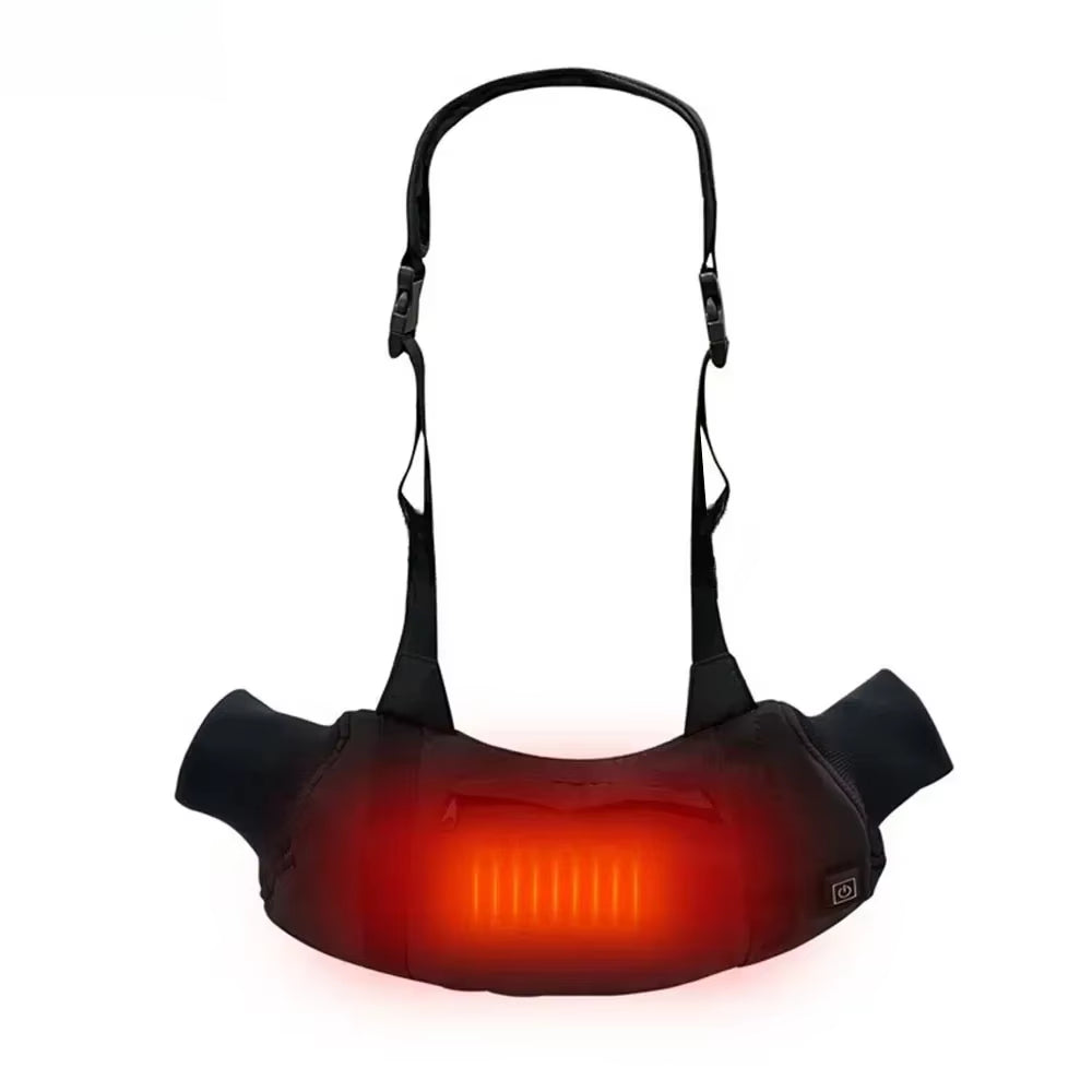 USB Electric Heated Warm Sking Gloves, Intelligent Temperature Control, Winter Hand Warmer Heating Gloves, Ski Warm Equipment