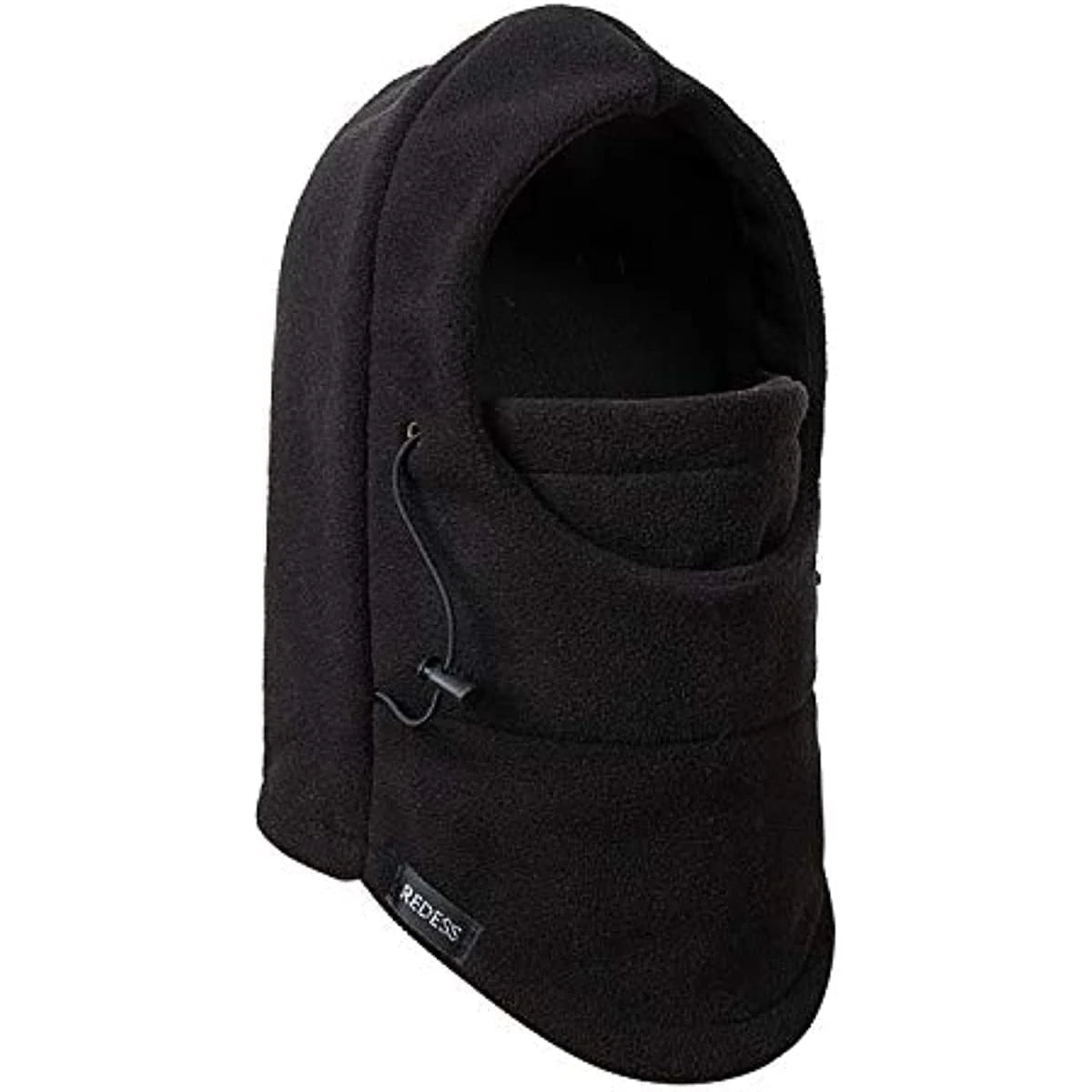 Kids Winter Windproof Hat, Unisex Children Heavyweight Balaclava, Thick Warm Fleece Face Cover for Kids,Black