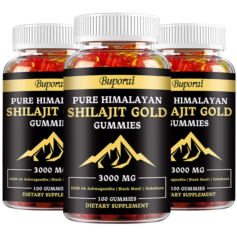 Shilajit Gummies - Improves Mood, Immunity, Skin and Digestive Health, Boosts Energy