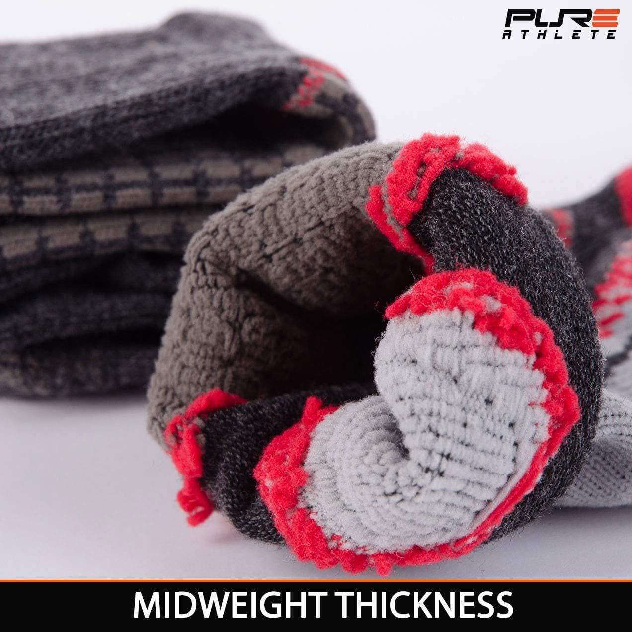 High Performance Wool Ski Socks - Thermal Warm Merino Wool OTC Sock, Men Women