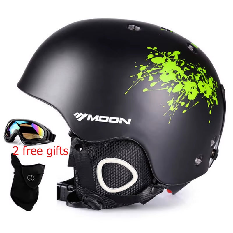 Hot Sale Ski Helmet Integrally-Molded Skiing Helmet for Adult and Kids Snow Helmet Safety Skateboard Ski Snowboard Helmet