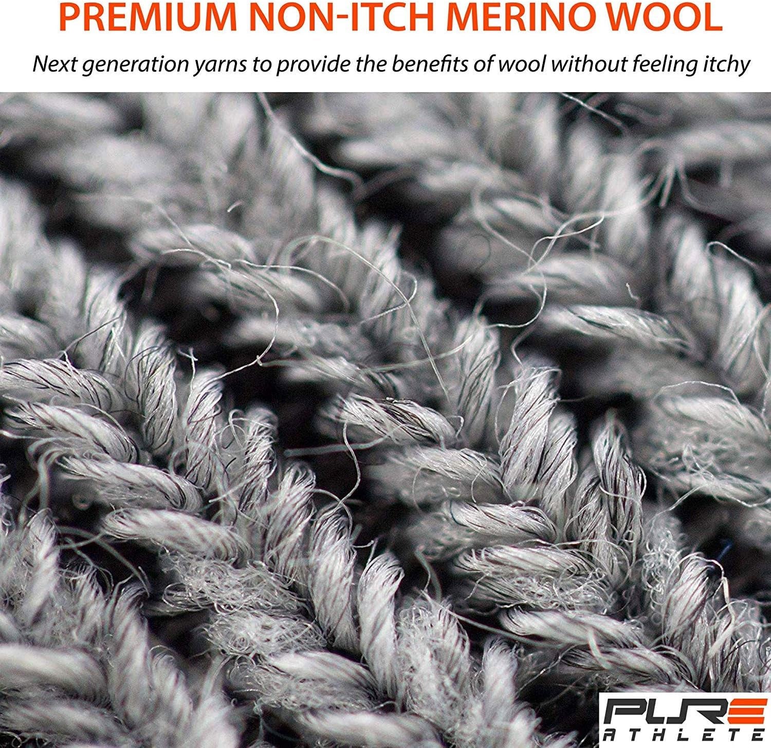 Kids Merino Wool Ski Socks – Snow Sock for Boys, Girls, Children – Snowboard