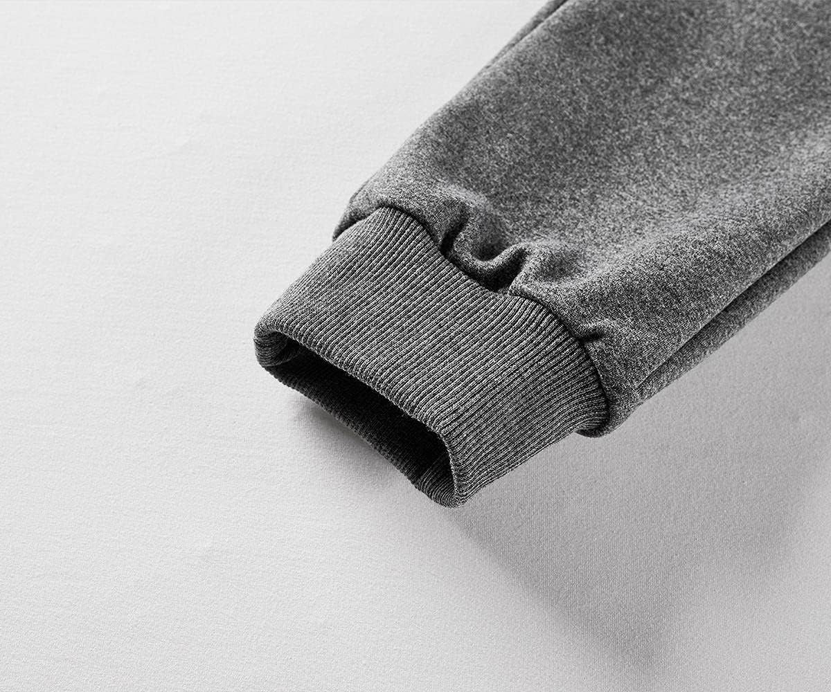 Men'S Warm Lined Athletic Sweatpants Jogger Fleece Pants Winter Warm Track Pants