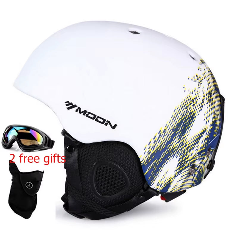 Hot Sale Ski Helmet Integrally-Molded Skiing Helmet for Adult and Kids Snow Helmet Safety Skateboard Ski Snowboard Helmet