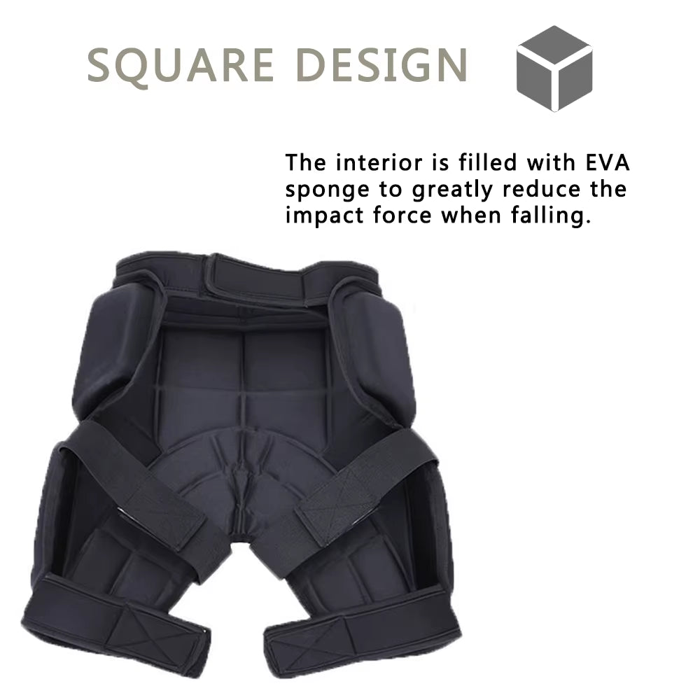 Ski Hip Protector Adult Children Hip Pad Fall Prevention Snowboard Protection Outdoor Sports Skating Padded Shorts 스키 보호대