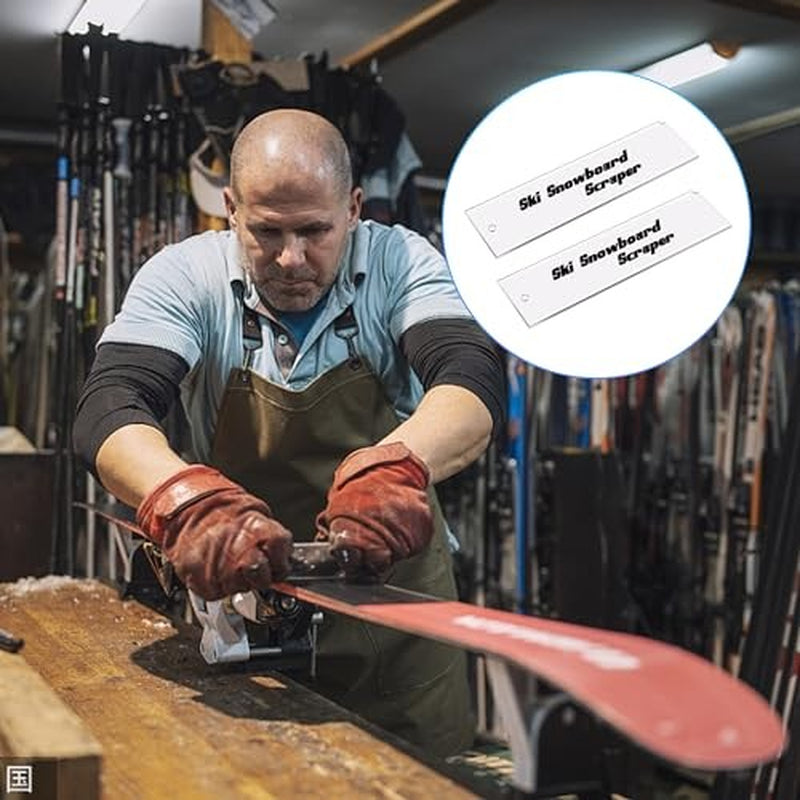 Snowboard Wax Plastic Scraper- Ski Wax Scraper- Ski Snowboard Plastic 3 Pcs