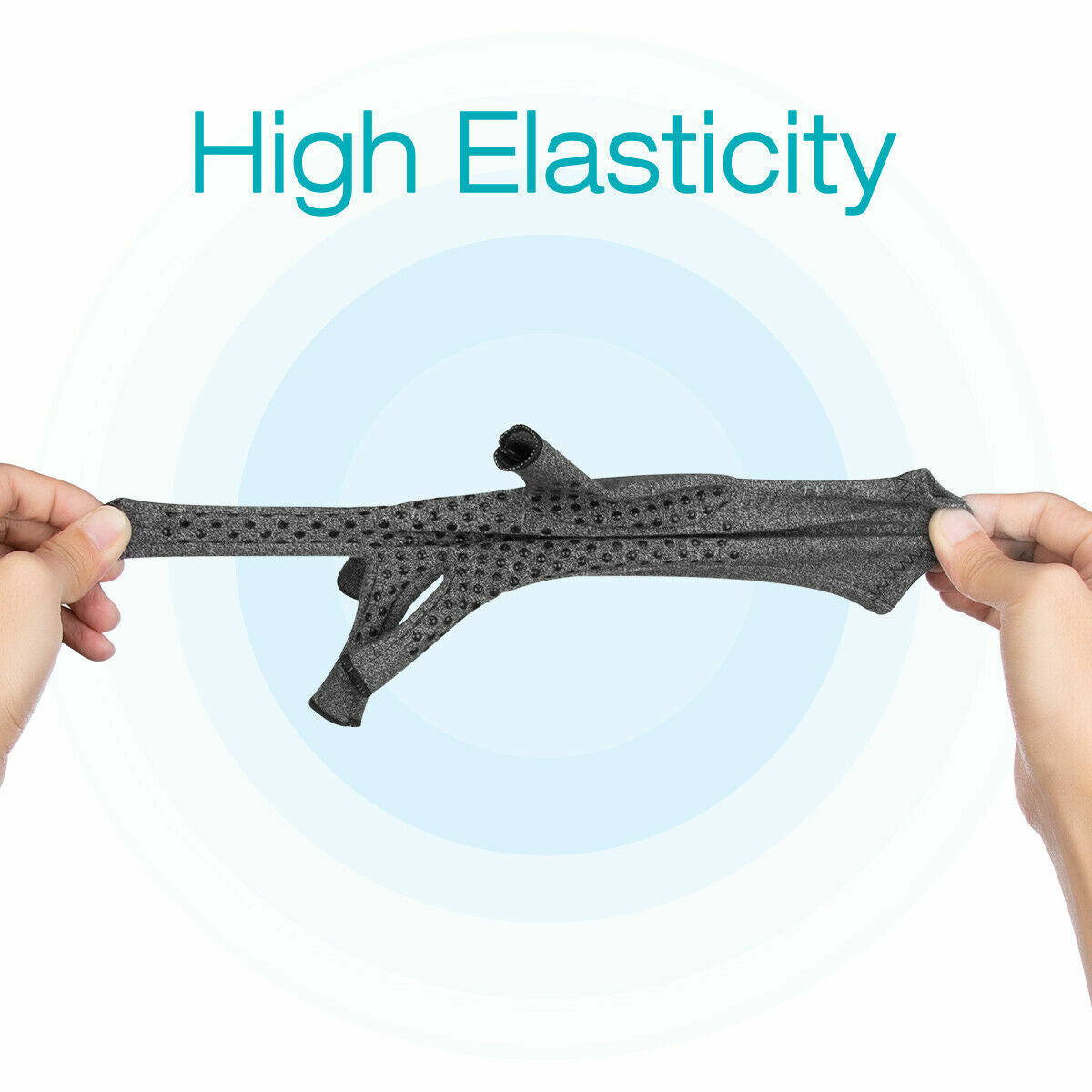 Copper Compression Gloves Medical Arthritis Pain Relief Hand Support Brace USA