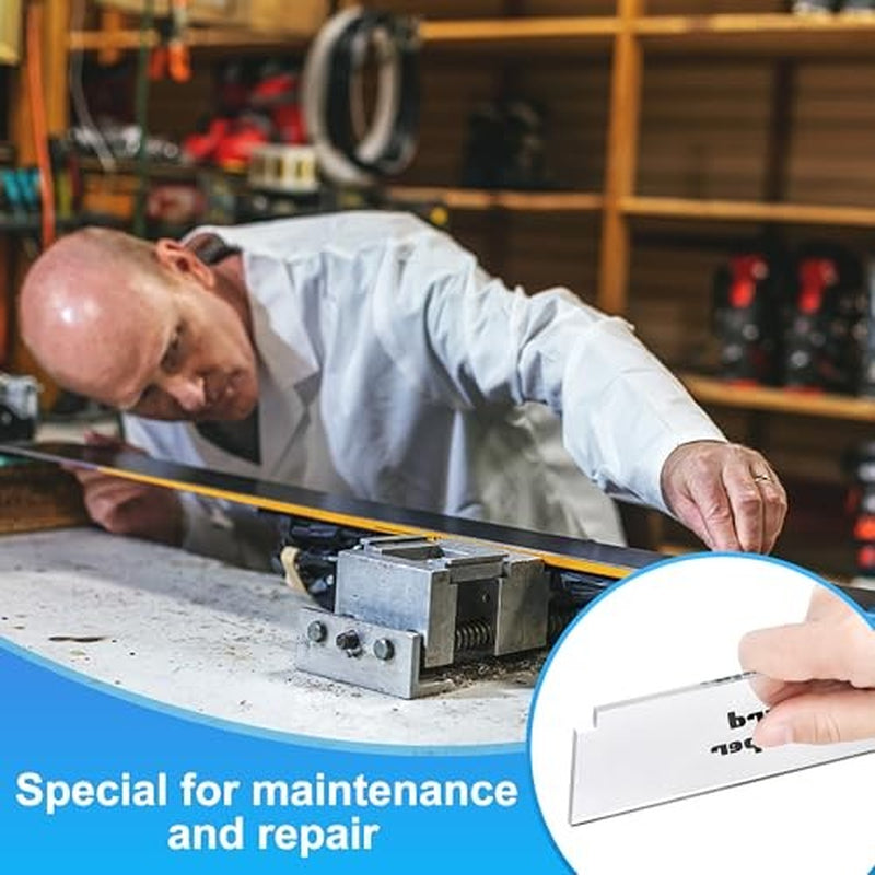 Snowboard Wax Plastic Scraper- Ski Wax Scraper- Ski Snowboard Plastic 3 Pcs