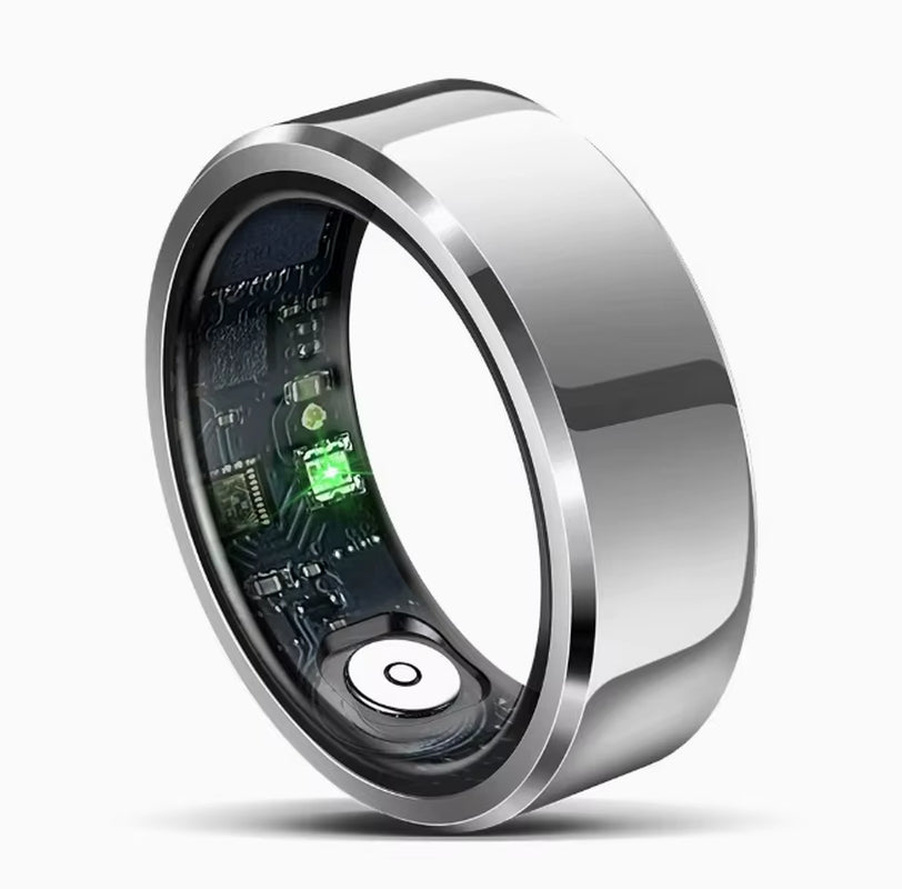 Heart Rate Tracking Sleep Pedometer Blood Oxygen Monitoring Waterproof Sports Smart Ring