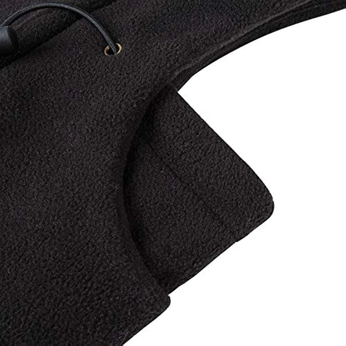 Kids Winter Windproof Hat, Unisex Children Heavyweight Balaclava, Thick Warm Fleece Face Cover for Kids,Black