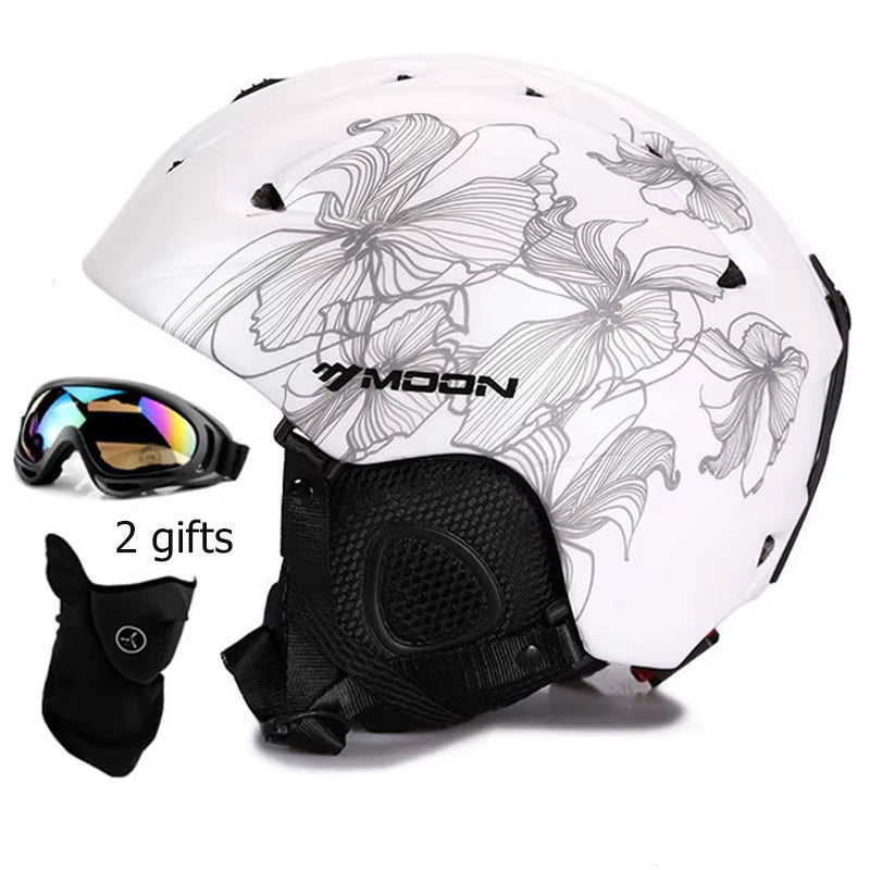Hot Sale Ski Helmet Integrally-Molded Skiing Helmet for Adult and Kids Snow Helmet Safety Skateboard Ski Snowboard Helmet